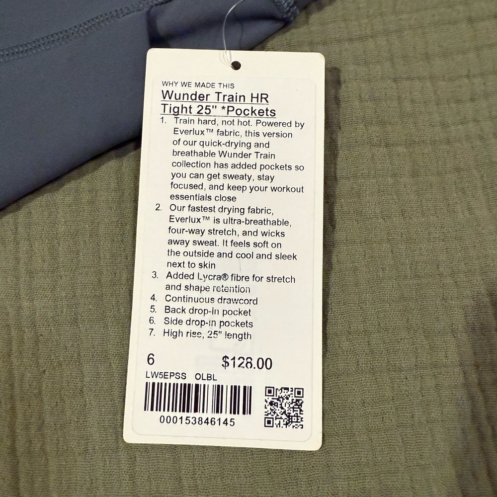 Lululemon Athletica Dark Gray Leggings